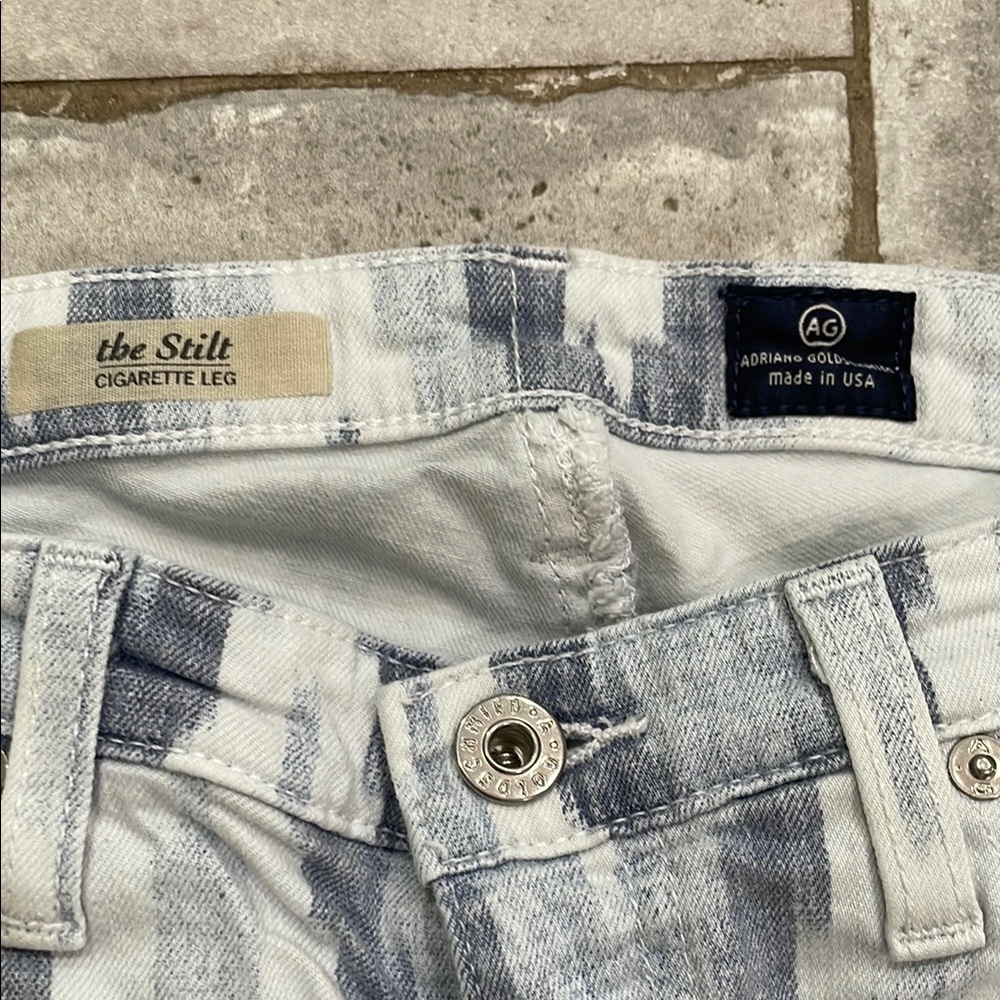 AG patterned jeans size 28